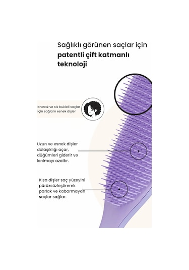 Tangle Teezer Wet Hair Naturally Curly LSaç Fırçası