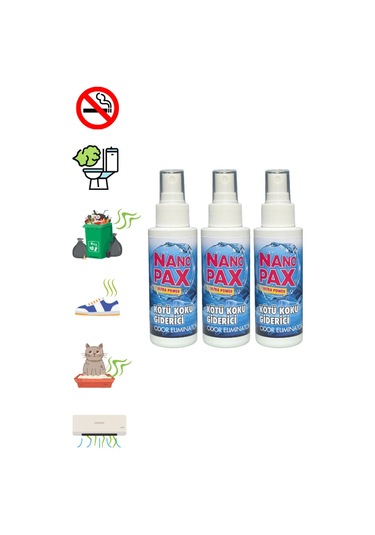 Kötü Koku Giderici Sıvı Sprey 3 X 100 Ml