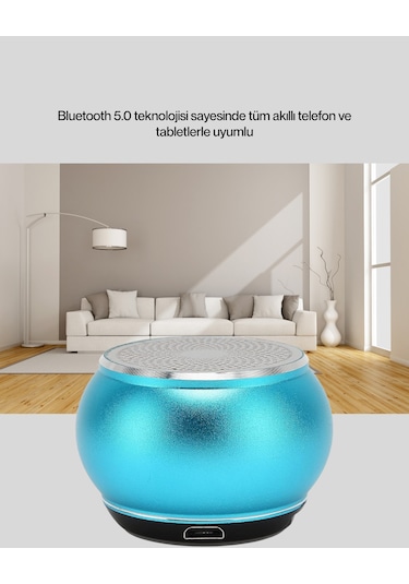 Kablosuz Bluetooth Hoparlör 2-3 Saat Kesintisiz Müzik Keyfi