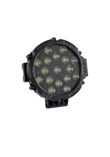 51 Watt 17 Ledli Off Road Sis Gündüz Farı Projektör Lambası 17 Cm