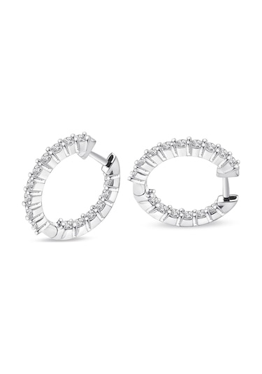 1.28 Ct Pırlanta Halka  Küpe