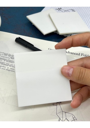 Homix Yapışkanlı Şeffaf Post-ıt Not Kağıdı L-3