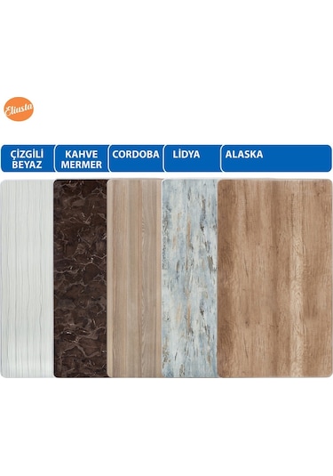 Tekerlekli Mdf Masa Orta Sehpa