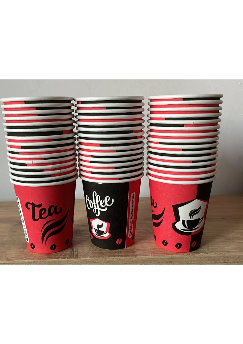 Clean Cup Karton Bardak Kırmızı 3000 ADET