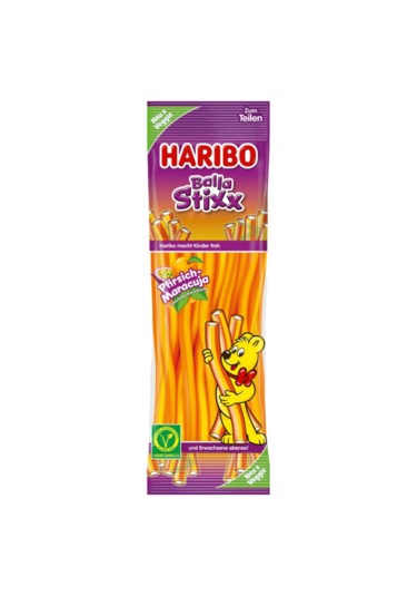 Haribo Balla Stixx Pfirsich-maracuja 175g