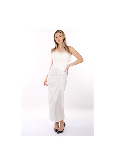 Dori Kadın Abiye 00kb5118 Beyaz