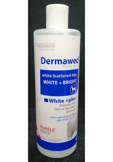 Purele Dermawed Beyaz Tüylü Köpeklere Özel Şampuan