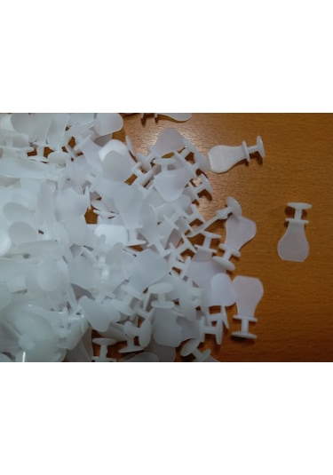 Makine Dikmeli Perde Düğmesi Tül Perde Düğmesi (1000 Adet)