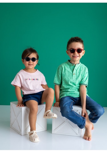 Soleda 0-12 Ay Bebek Güneş Gözlüğü - Denim Blue