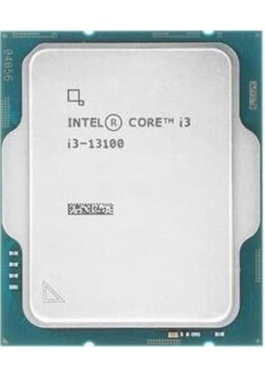 Intel Core İ3 13100 12mb 4çekirdekli O/b Vga 1700p 65w Kutusuz+fansız