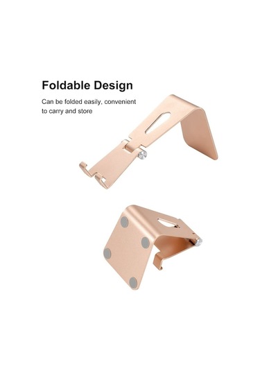 Sandwich Alüminyum Z4a Cep Telefonu Ve Tablet Tutucu, Siyah - 270 Döner, İki Kollu, Taşınabilir Masa/yatak Odası Stendi