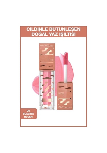 Maybelline New York Sunkisser Likit Allık 05 Blazing Blush