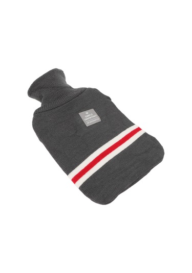 Yunboo 1000ml Pvc Isı Su Bardağı, Dikişli Koyu Gri Kılıf, Tüm Mevsimler İçin Isıtma/soğutma, Patlama Engeli, Tıkanmaz, Boyun-baş-kalça Isıtımı Diğer