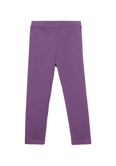 Lovetti Açık Mor Kız Çocuk Tam Boy Düz Basıc Tayt Açık Mor