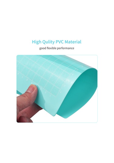 Aubyhe 3'lü Pembe Pvc Kesim Matı - 12x12 İnç, Yapıştırıcı Tabakalı, Kesici Makine İçin