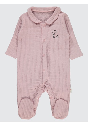 Civil Baby Bebek Patikli Tulum 1-9 Ay Pembe Pembe