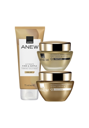 Avon Anew Ultimate Firm & Supple Yüz Bakım Seti