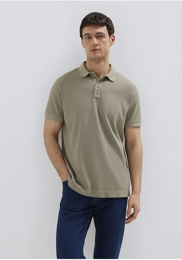 Mavi - Haki Polo Tişört 0613151-70360 Yeşil