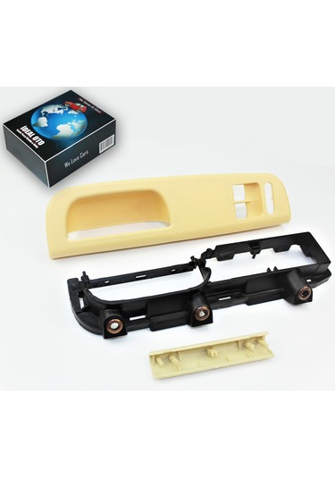 Vw Golf 4 Bora Coupe Kapı Kolu Cam Düğme Çerçeve Kapak Set