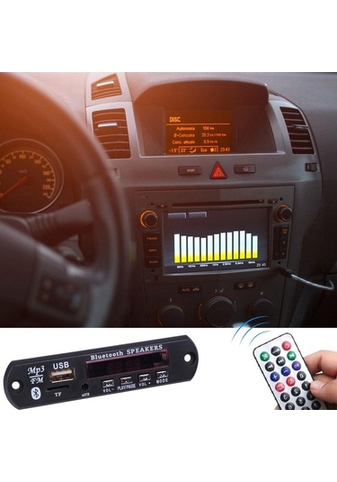 Ganzhoushop Usb Tf Radyo Mp3 Çalar Kablosuz Dekoder - Bluetooth Destekli Mp3 Oynatıcı Ve Radyo Cihazı
