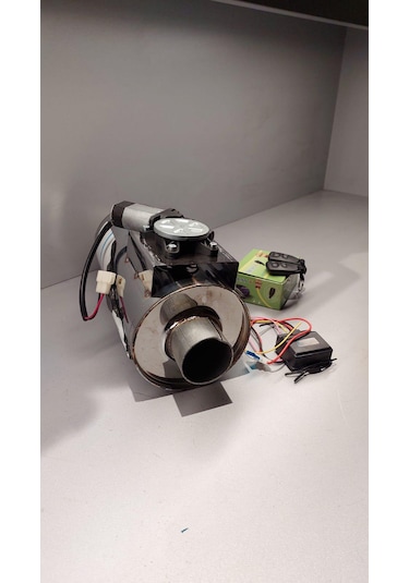 Aktegzoz Yuvarlak Kazan Warex Egzoz Ve Yanında Aç Kapa Kumanda Mo