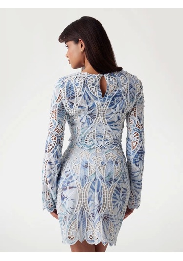 Guess Kadın Anastasia Dantel Bluz Çok Renkli