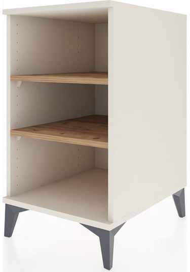 Kronos Komodin 2 Raflı 44x59x80 Aytaşı-çam Aytaşı