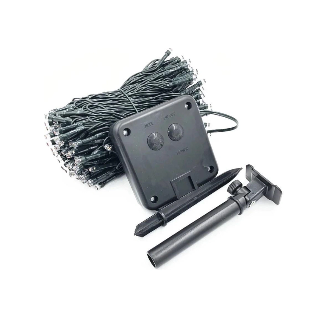 Mighty Güneş Enerjili 100 Led 12 Metre Sarı Renk Bahçe Aydınlatması Led Işık