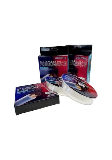Ghotda 100% Flurokarbon Olta 0.6 -8.0 100m Süper Mukavemetli Oltalar Güçlü Aşınma Direnci