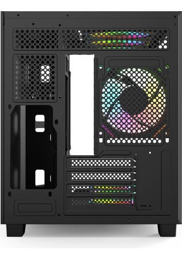 Hyper Rocket V332 Micro-atx 7 Argb Fan Siyah Oyuncu Kasası