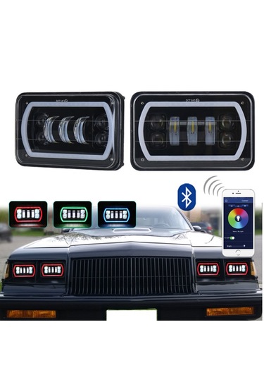 Sis Lambası 5 İnç Kare 12-32v Set
