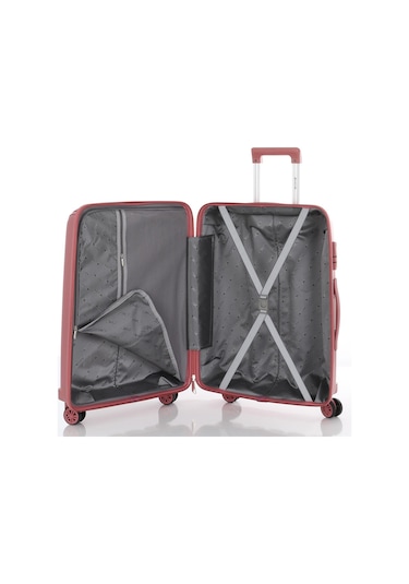 Mçs Polipropilen Valiz V305 65 Cm S18y10003365 00418 Koyu Pudra