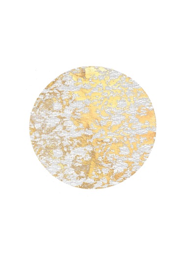 Xiaaokeji Tek Kullanımlık Yuvarlak Gül Altın Amerikan Servisi İnce Örgü Mat Altın