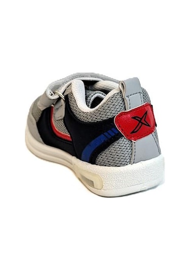 Kinetix Hornet Fx Gri Cırtlı Bebe Erkek Çocuk Spor Ayakkabı Gri