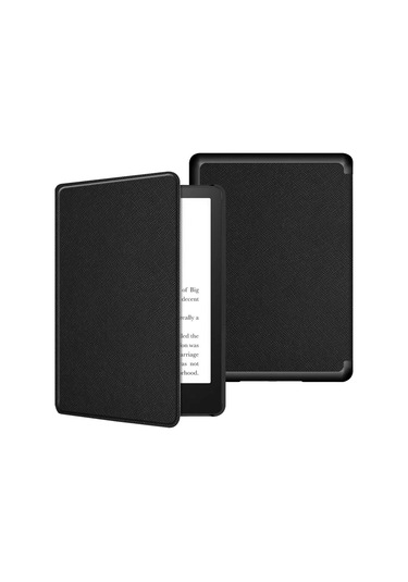 Skycity Kindle Paperwhite Kılıfı 6 İnç 2021 11. Nesil /2018 10. Nesil K5 - Kuru Nane Yeşili - Çapraz Desenli - Dayanıklı Ve Kompakt Çok Renkli