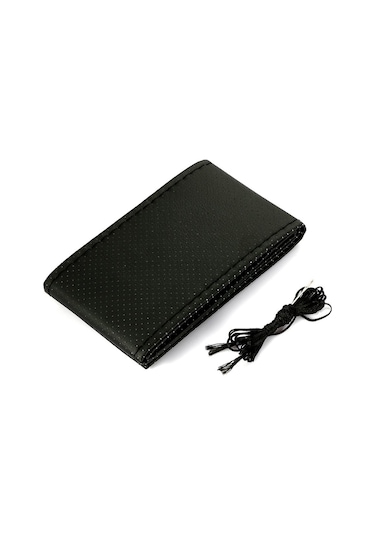 Deri Dikişli Yumuşak Noktalı Kokusuz Dikmeli Direksiyon Kılıfı