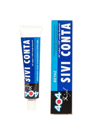 404 Beyaz Sıvı Conta 80 G