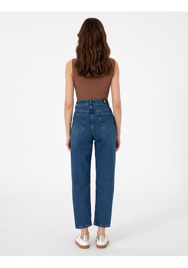 Pierre Cardin Kadın Mavi Pantolon Jean 50307837-vr036 Mavi