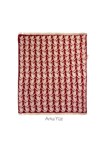 Bigghome Lalezar Çift Kişilik Battaniye 200 X 220 Cm Çok Renkli