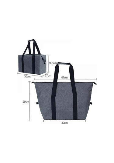 Dayanıklı Ve Pratik Yalıtımlı Soğutucu Çanta, Yiyecekleri Saatlerce Taze Tutar, Kamp, Piknik Veya Market Alışverişi İçin İdealdir, Ağır Hizmet Tipi Malzemelerle Donatılmıştır Çok Renkli