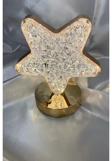 Masa Gece Lambası Led 3 Renk Büyük Boy Yıldız