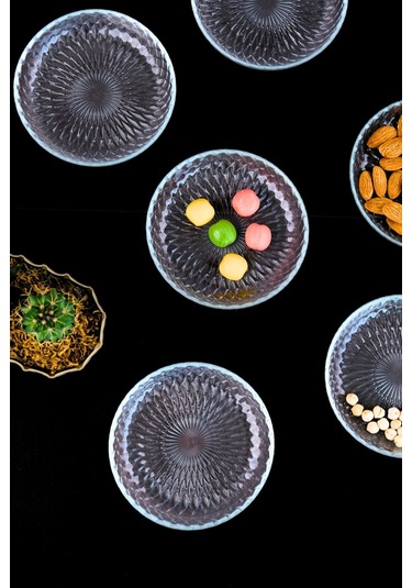 Tabak Evi Aden Kahvaltılık Eğimli Cam Kase 12cm 6 Lı 2493 Diğer