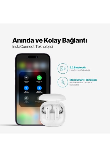 Ttec 2KM149 Airbeat Pro Max Anc Kablosuz Tws Bluetooth 5.2 Kulakiçi Kulaklık