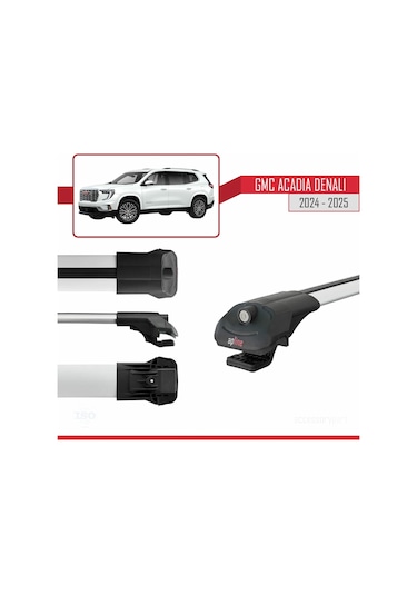 Gmc Acadia Denali 2024-2025 Arası İle Uyumlu Ace-1 Ara Atkı Tavan