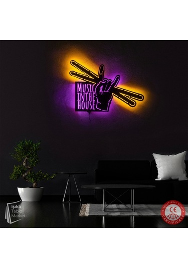 Işıklı Tablo Marketi Music İn The House