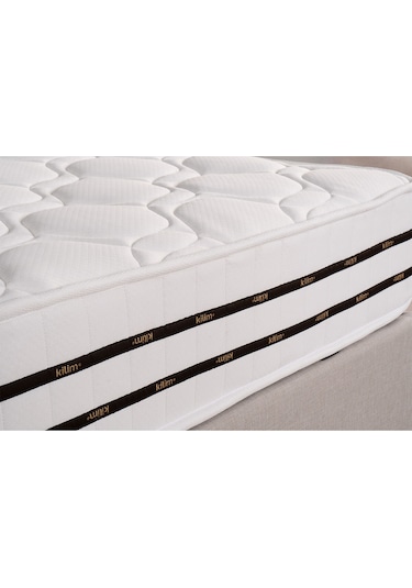 Kilim Mobilya Comfort Lüks Sleepy Baza Başlık Ve Yatak Seti 150 x 200 Bej