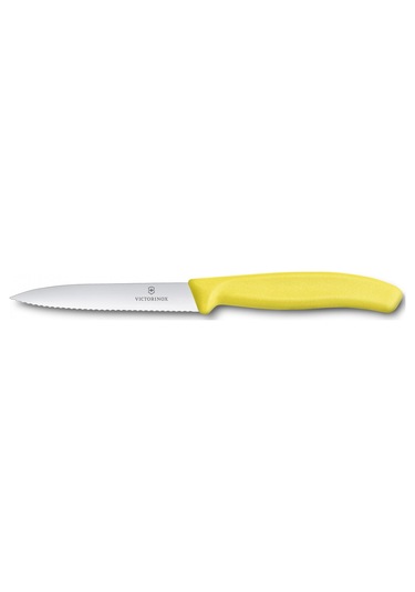 Victorinox 6.7736.l8 10 CM Tırtıklı Soyma Bıçağı Lazer Yazı
