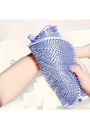 Trendooze Mor Duvar Tipi Silikon Ayak Masaj Pedi Ev Rv Başlıklı Kaymaz Ergonomik Gaojunshop01