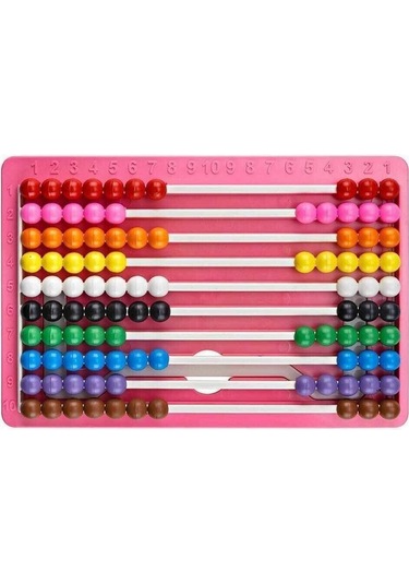 Brons Raylı Abaküs Mishap Sayı Sayma Br-226