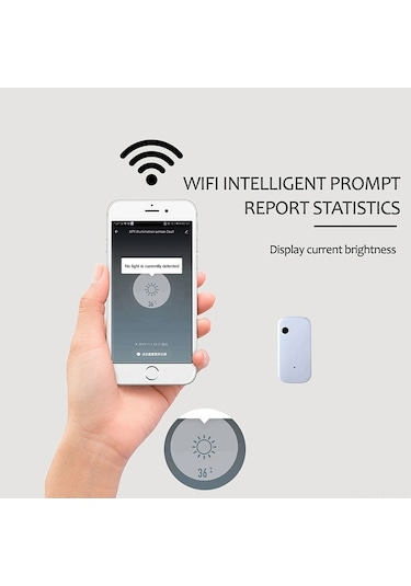 Novahub Akıllı Işık Sensörü - Otomatik Perde Ve Aydınlatma Kontrolü İle Enerji Tasarrufu 1 Adet 1 Adet